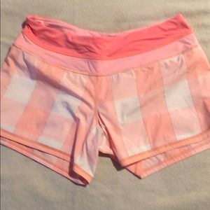 Lulu Lemon pink shorts